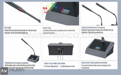 مشخصات فنی میکروفن پیج f233
