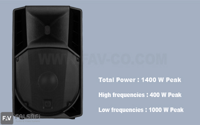 قدرت باند اکتیو 15 اینچ RCF715MK5