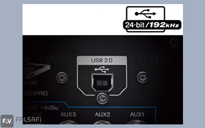 کارت صدا USB در میکسریاماهاMG12XU