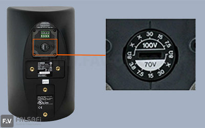 تنظیمات اسپیکر یاماها VXS5