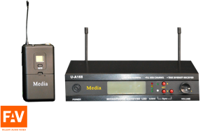 WIRELESS MICROPHONE-MEDIA-UA168 